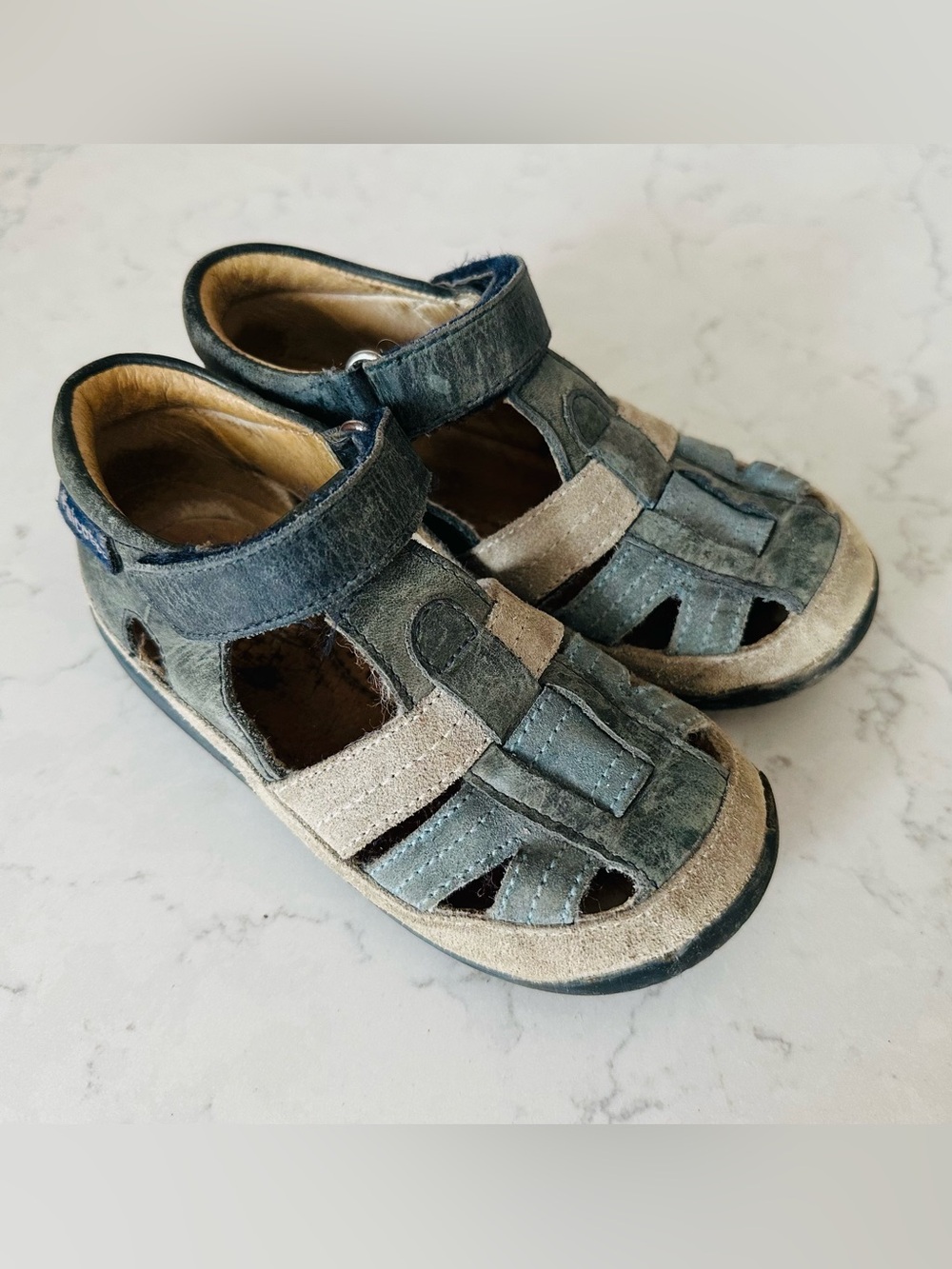 Falcotto Leather Sandals (Size 8)